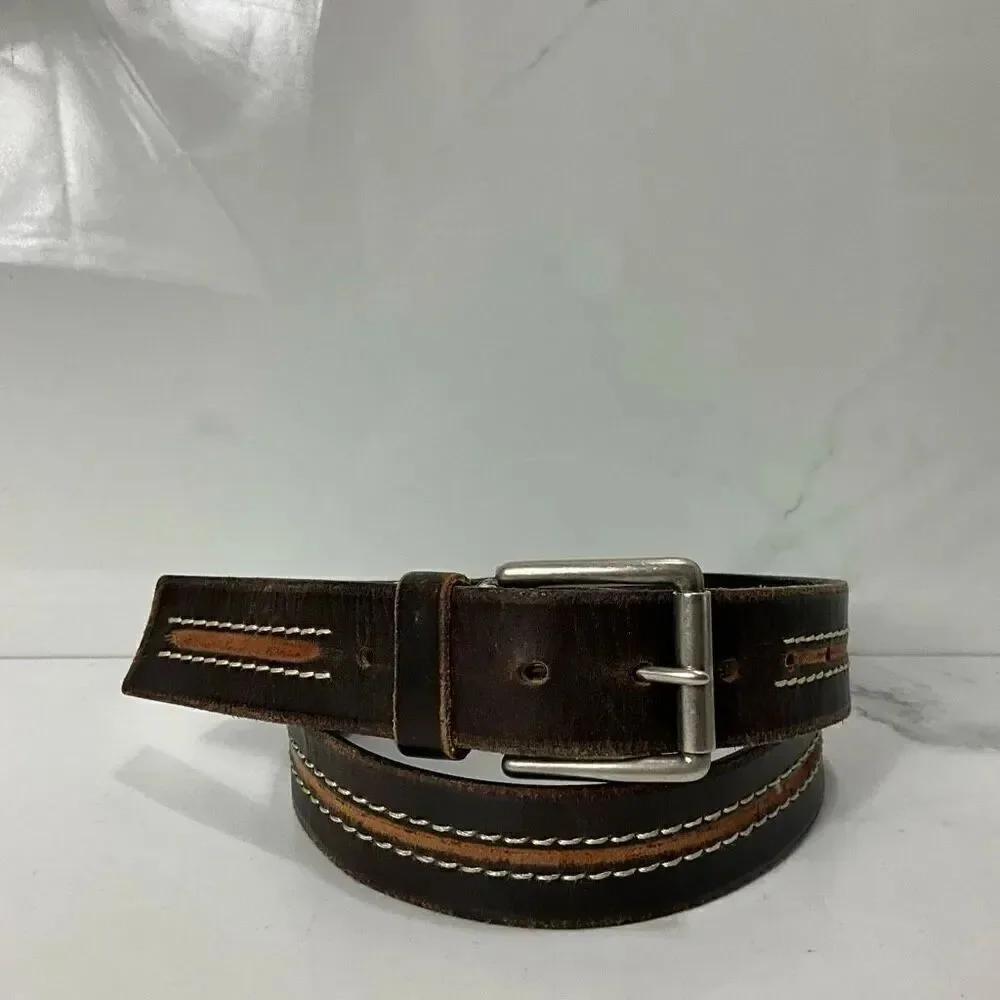 BKE Two Tone Leather Belt